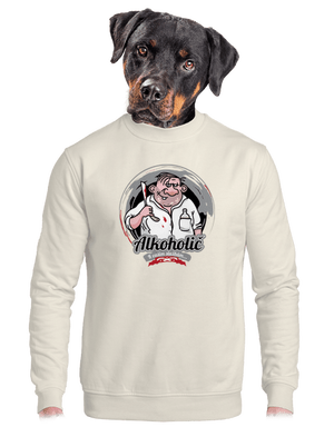 unisex mikina bez kapucne