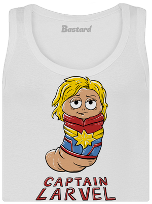 Captain Larvel dámske tielko klasické White