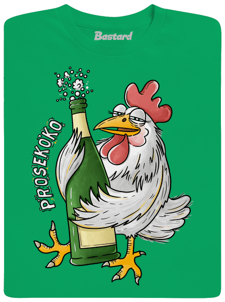 Prosekoko pánske tričko Kelly Green