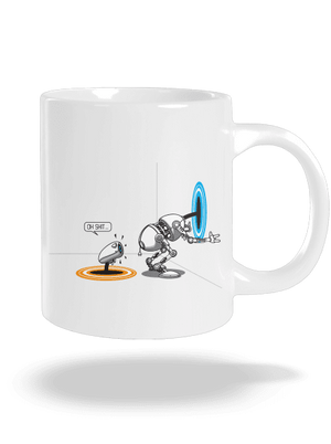 Portal veľký hrnček White