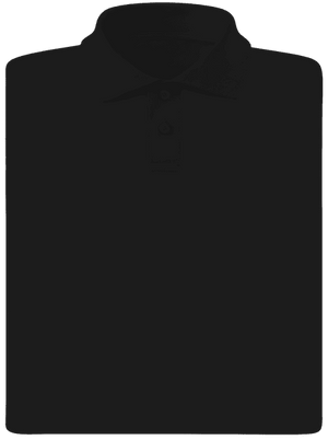 3D plastelína z vlastnej fotky pánska polokošeľa Black