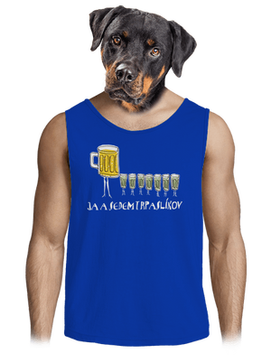 Ja a sedem trpaslíkov pánske tielko Royal Blue