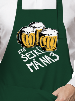 Kto šetrí, má na tri zástera Bottle Green