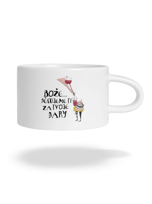 hrnček makronka