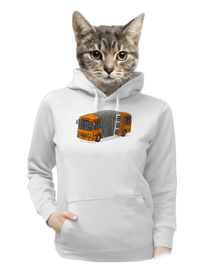 dámska mikina klokanka