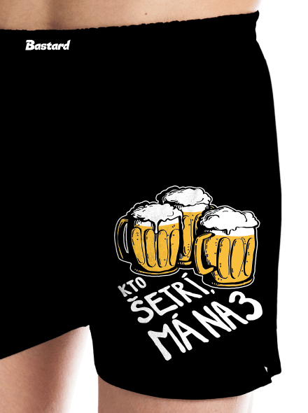 Kto šetrí, má na tri pánske trenky Black