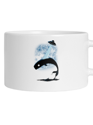 Big Fish hrnček makronka White