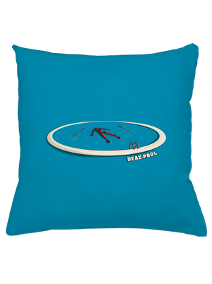 Dead in pool vankúš Blue Turquoise