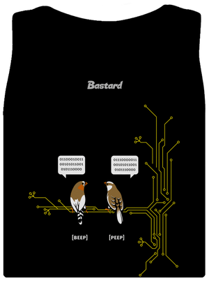 Beep and Peep dámske tielko klasické Black