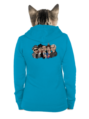 dámska mikina na zips