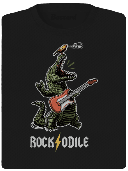 Rockodile dámske športové tričko Black