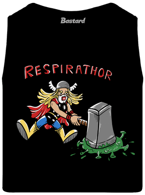 Respirathor pánske tielko Black