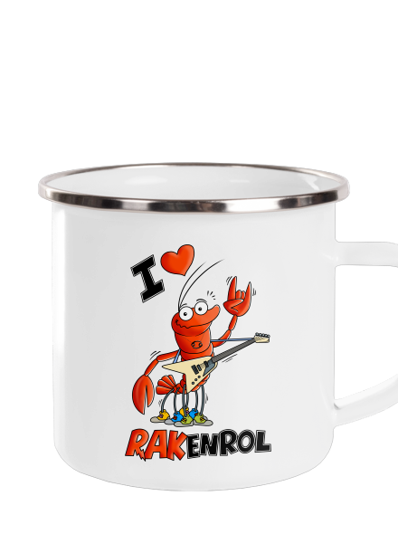 Rakenrol plecháčik White