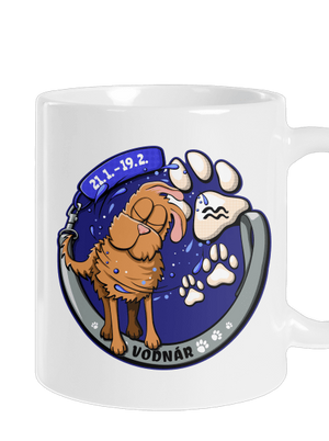 Psí horoskop: Vodnár klasický hrnček White