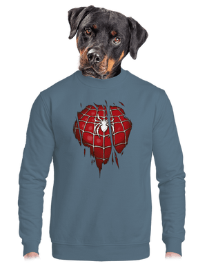 unisex mikina bez kapucne