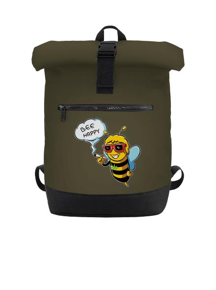 Bee happy batoh Military Green