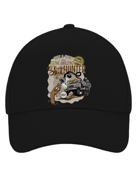 Shithunter šiltovka baseballka Black