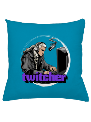 Twitcher vankúš Blue Turquoise