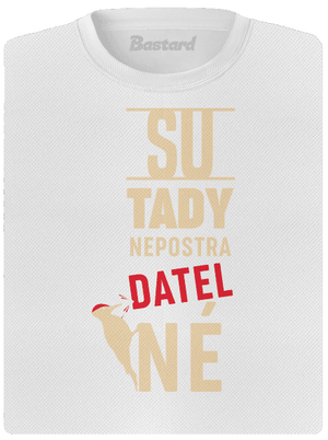 Nepostradatelné dámske športové tričko White