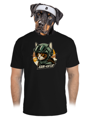 Kami-Katze pánske športové tričko Black