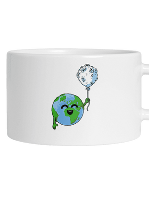 Balónik hrnček makronka White