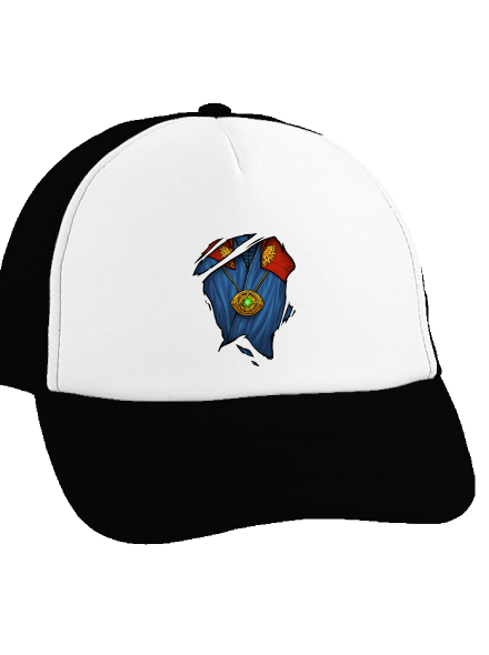 Doctor Inside šiltovka truckerka Black cap
