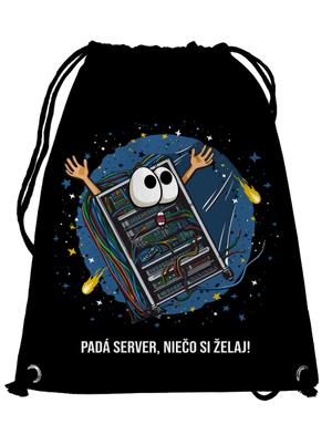 Padá server vak Black