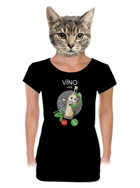 dámske tričko s lemom