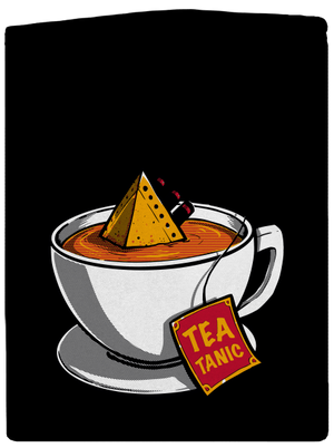 Teatanic dámska mikina na zips Black