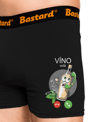 Biele víno volá boxerky Black