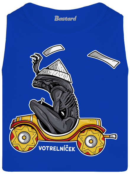 Votrelníček pánske tielko Royal Blue