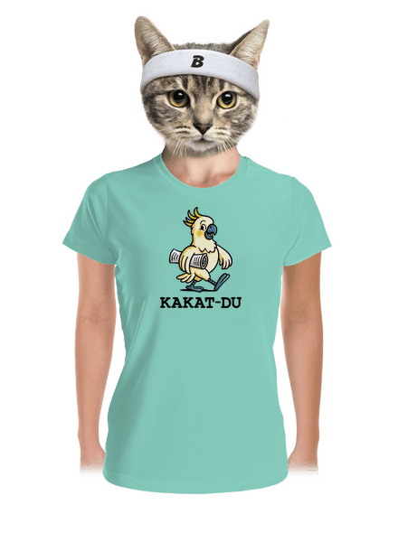 Kakat-du dámske športové tričko Mint Mal