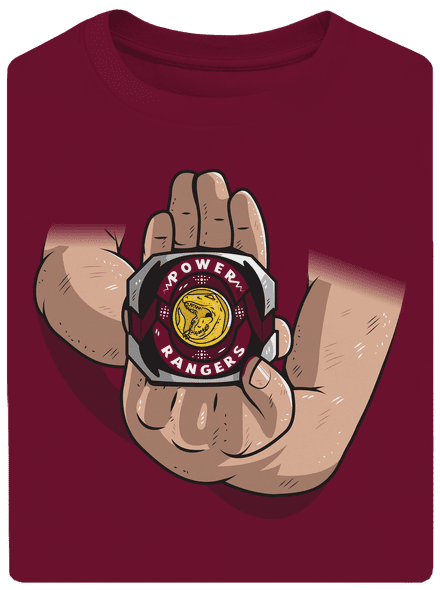 Morfujeme unisex tričko oversized Garnet