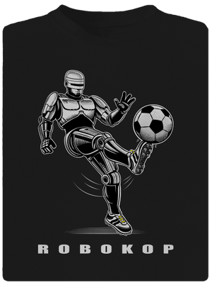 Robokop pánske športové tričko Black