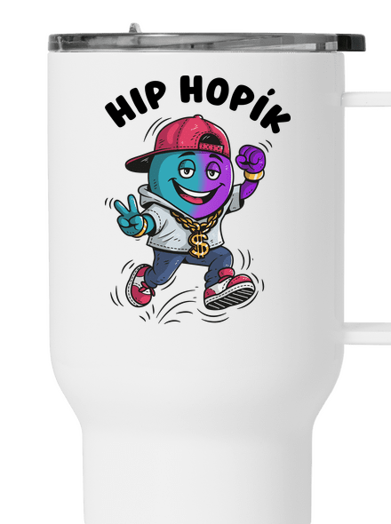 Hip Hopík termohrnček White