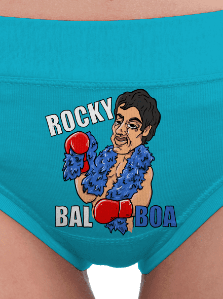 Rocky Bal boa dámske nohavičky Turquoise