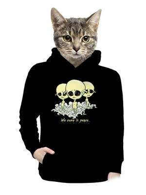 dámska mikina klokanka