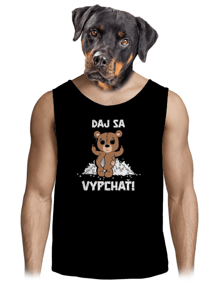 Jdi se vycpat pánske tielko Black
