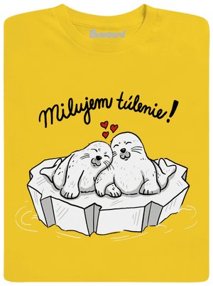 Milujem túlenie detské tričko Gold