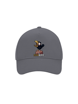 Zombird šiltovka baseballka Graphite grey