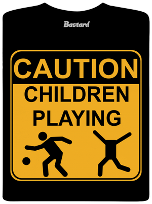 Children Playing detské tričko Black