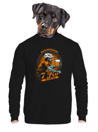 unisex mikina bez kapucne