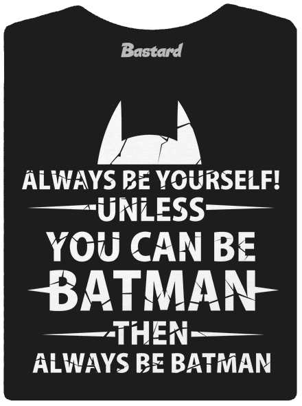 Batman dámske tričko Black
