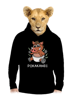 detská mikina klokanka