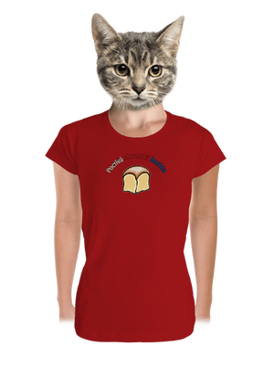 Poctivá buchta a klobása dámske tričko prémium Red Mal