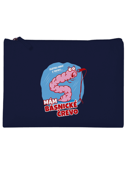 Básnické črevo taštička French Navy
