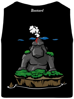 Ostrov Skalnatá Gorila pánske tielko Black