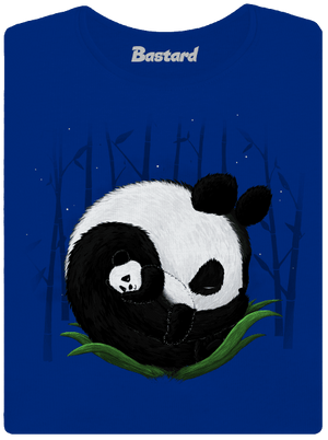 Dve spiace pandy dámske tričko Royal Blue Mal