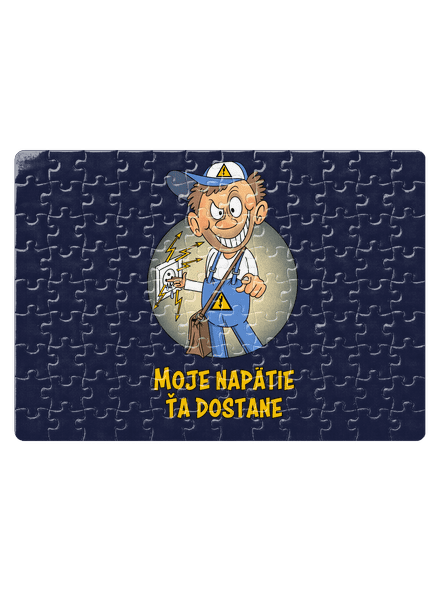 Moje napätie puzzle White