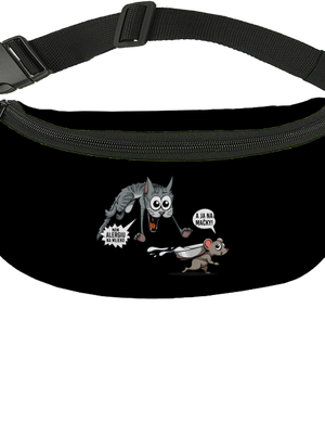 Alergická mačka a myš ľadvinka Black